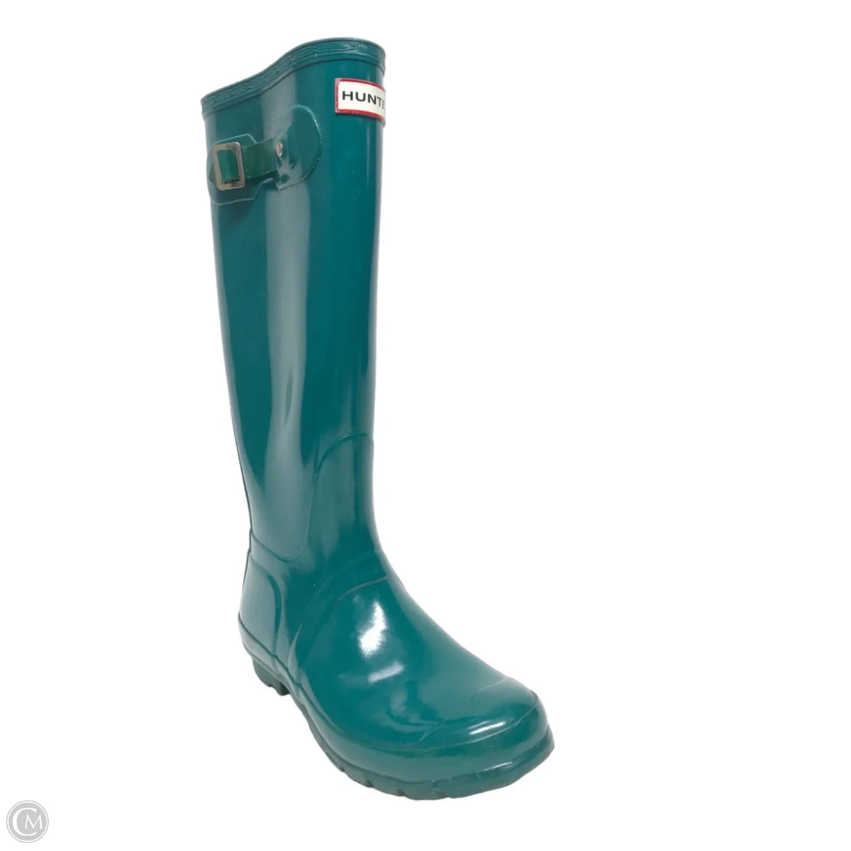 Boots Rain By Hunter In Teal, Size: 7