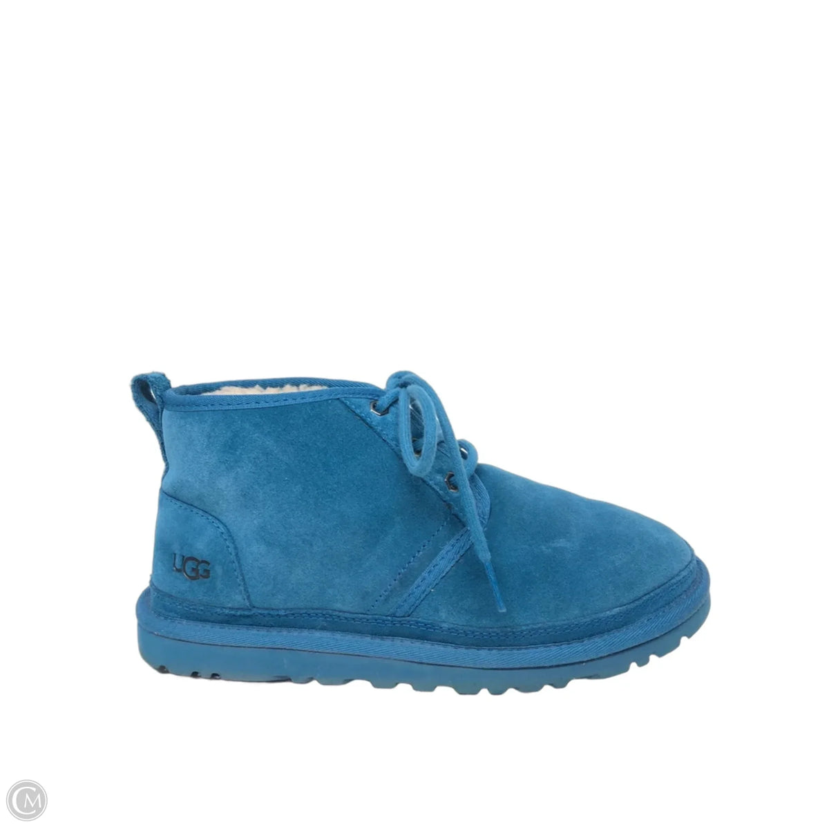 Boots Ankle Flats By Ugg In Teal, Size: 7