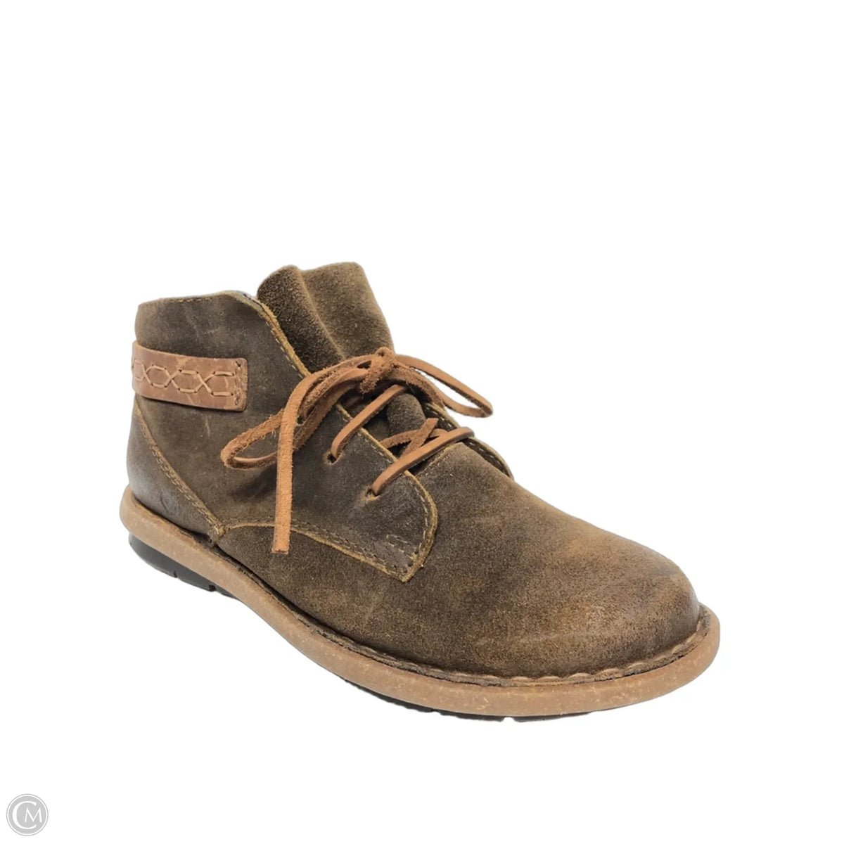 Boots Ankle Flats By Born In Brown, Size: 8.5