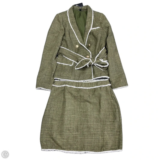 Skirt Suit 2pc By Fashion Nova In Green, Size: Xl