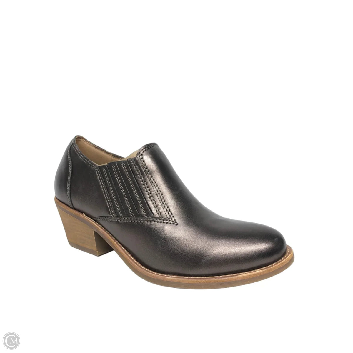 Boots Ankle Heels By Earth In Bronze, Size: 7
