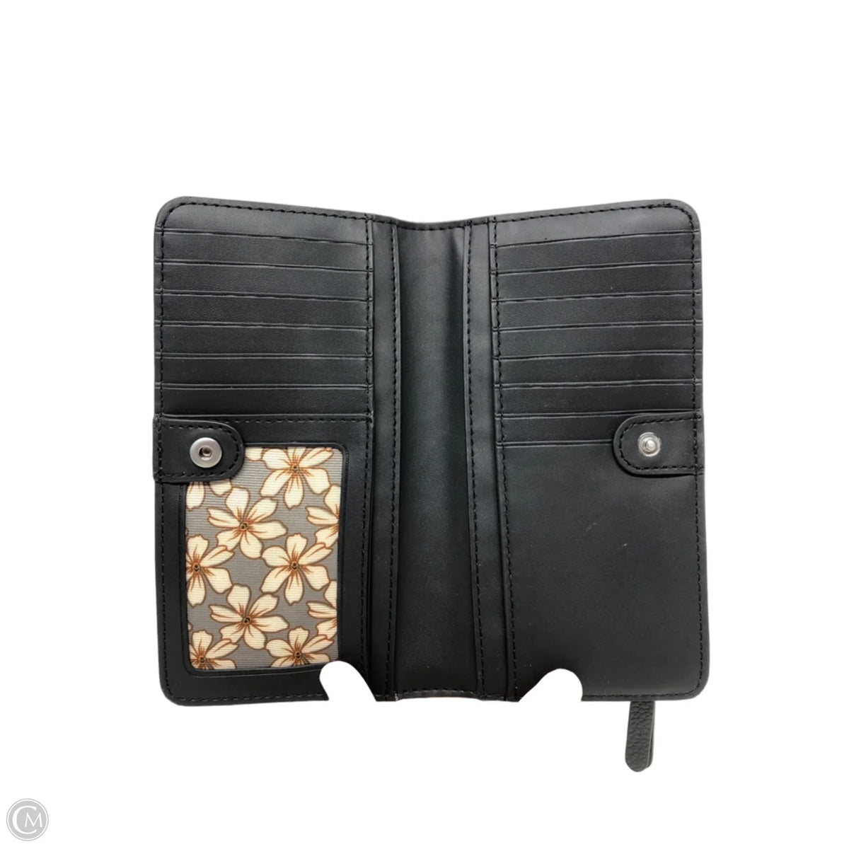 Wallet Leather By Clothes Mentor, Size: Medium