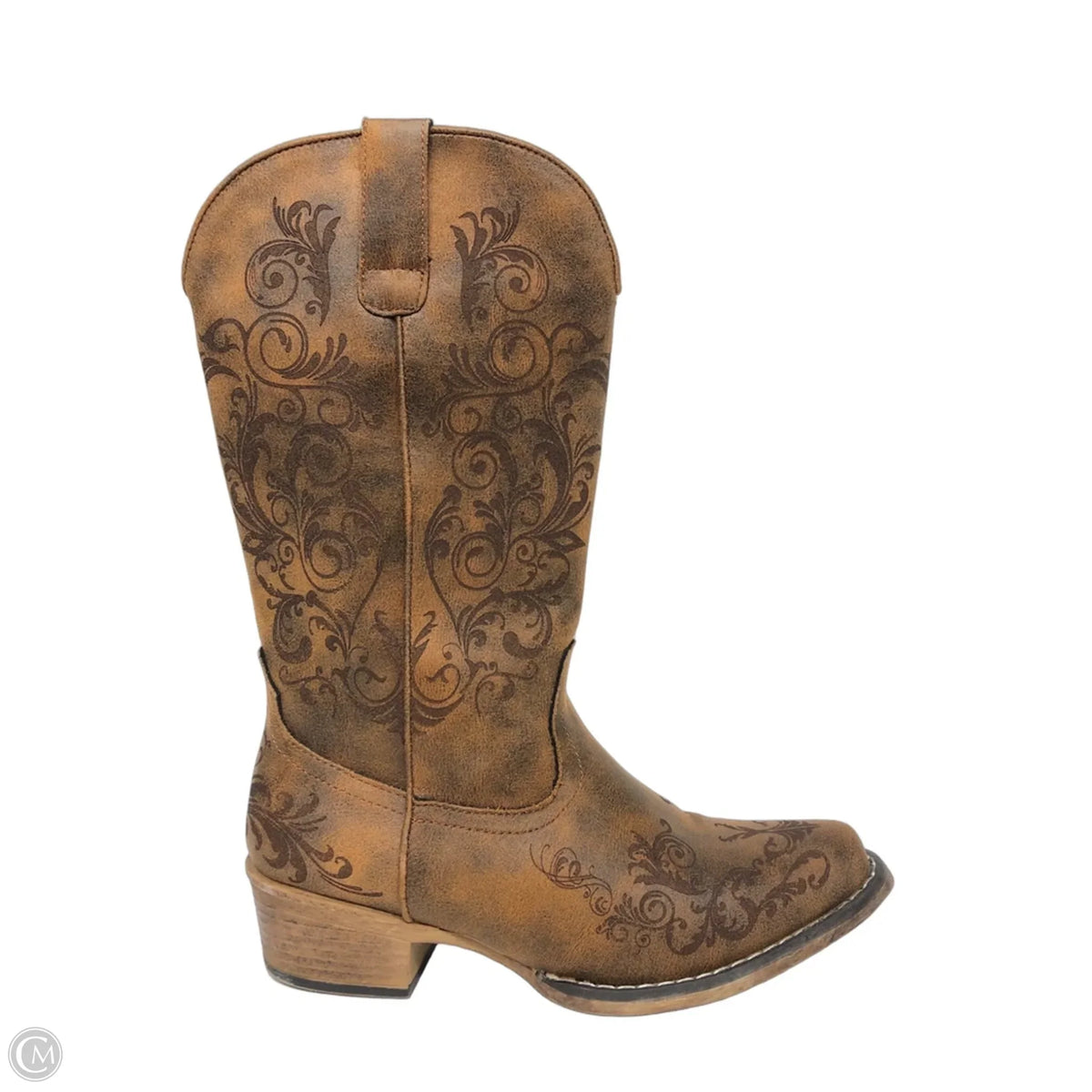 Boots Western By Roper In Brown, Size: 7.5