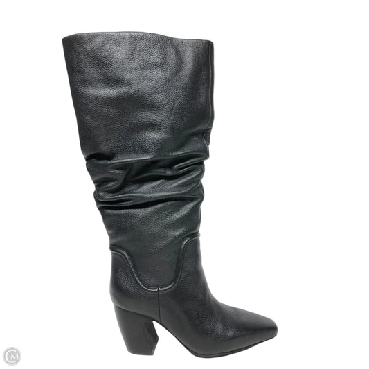 Boots Knee Heels By Vince Camuto In Black, Size: 9