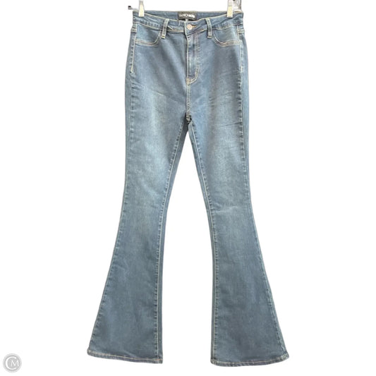 Jeans Flared By Fashion Nova In Blue Denim, Size: 6