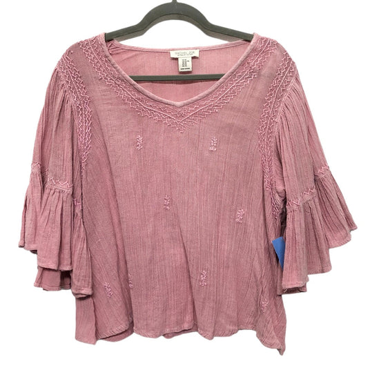 Top 3/4 Sleeve By Rachel Zoe  Size: Xl