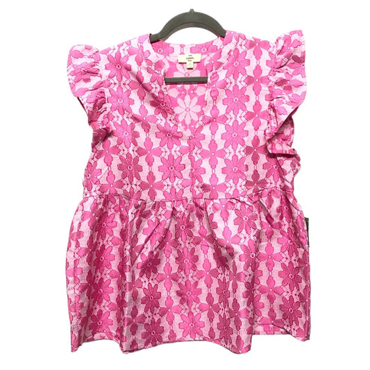 Blouse Short Sleeve By Entro  Size: M