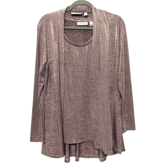 Top 2pc Long Sleeve By Susan Graver  Size: Xs