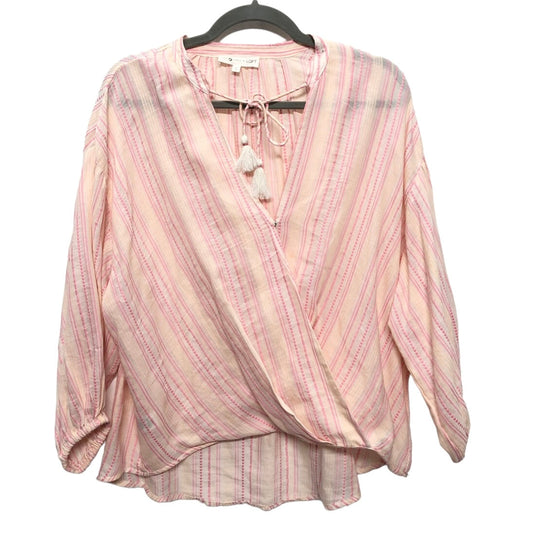 Blouse 3/4 Sleeve By Lou And Grey  Size: L