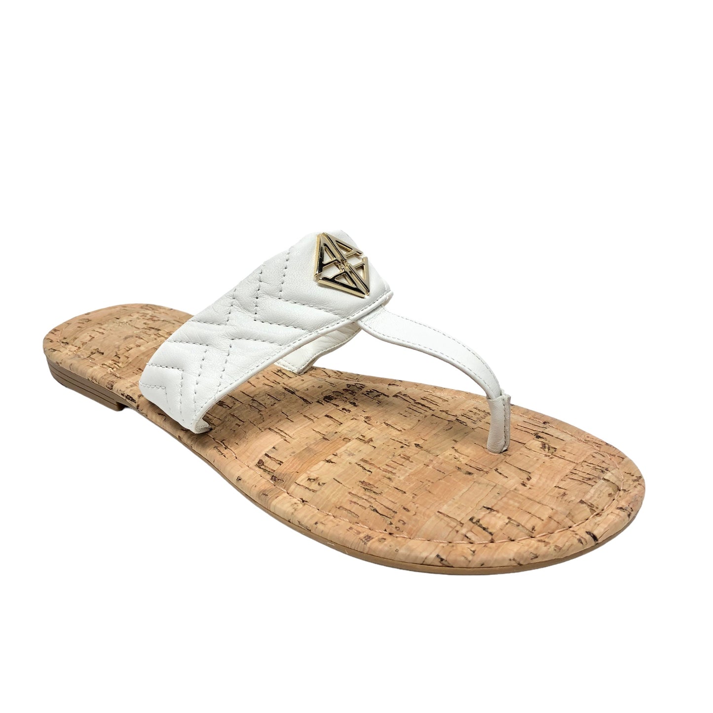 Ivory Sandals Flats Antonio Melani, Size 9.5