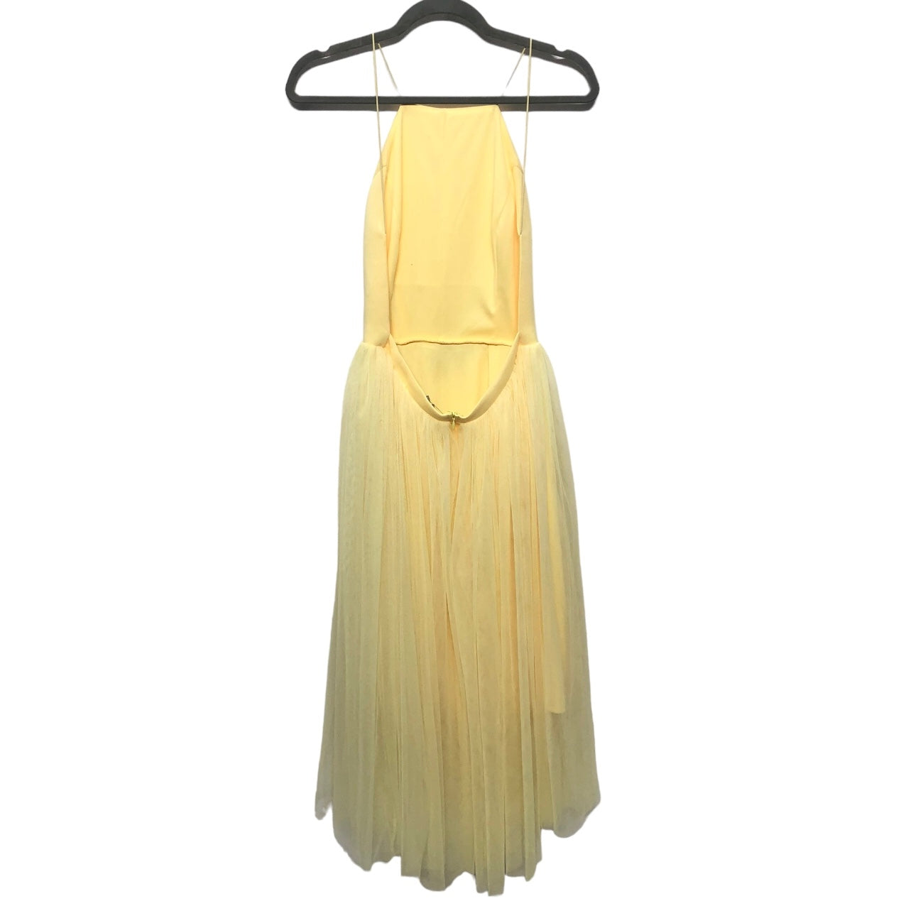 Yellow Dress Party Midi Asos, Size 6