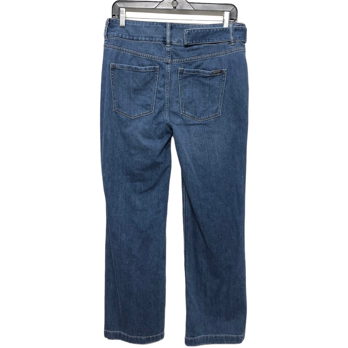 Blue Denim Jeans Cropped White House Black Market, Size 6long