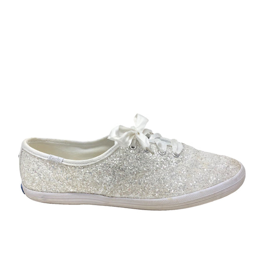 White Shoes Sneakers Keds, Size 8