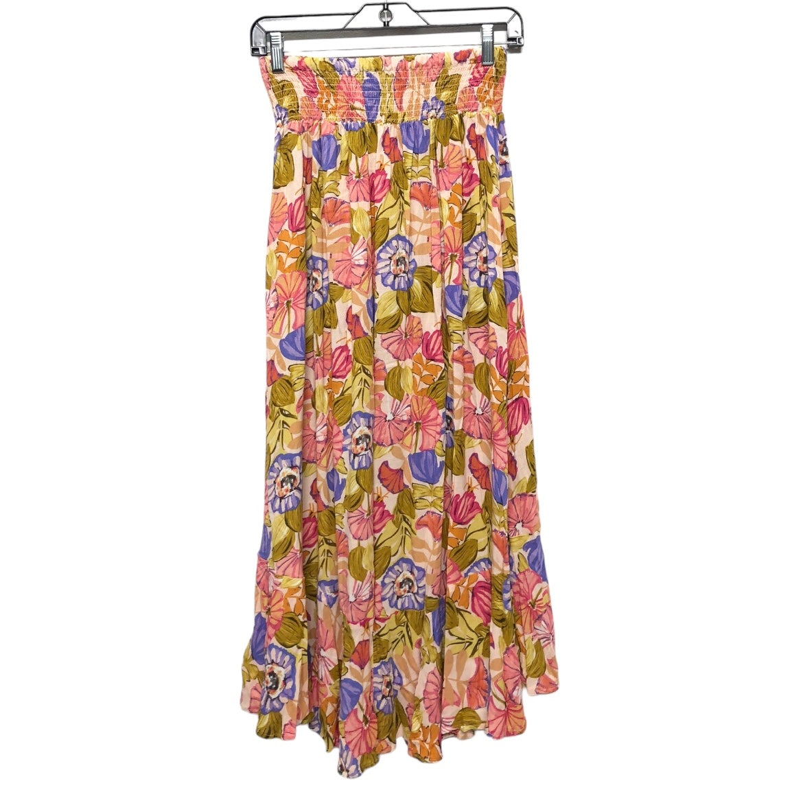 Floral Print Skirt Midi Rachel Zoe, Size S