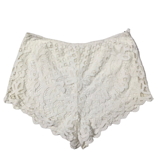 White Shorts Free People, Size Xl