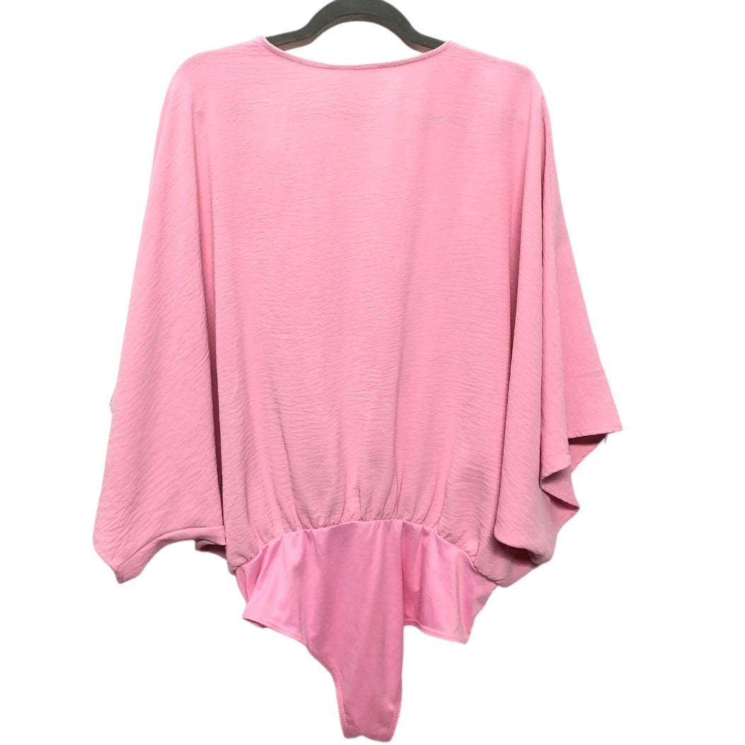 Pink Bodysuit Entro, Size L