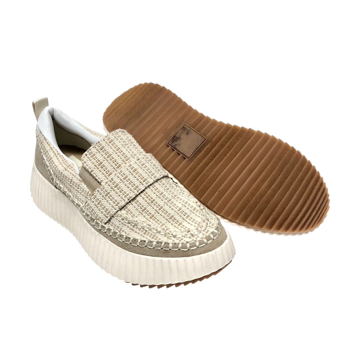 Beige Shoes Sneakers Platform Dolce Vita, Size 6.5