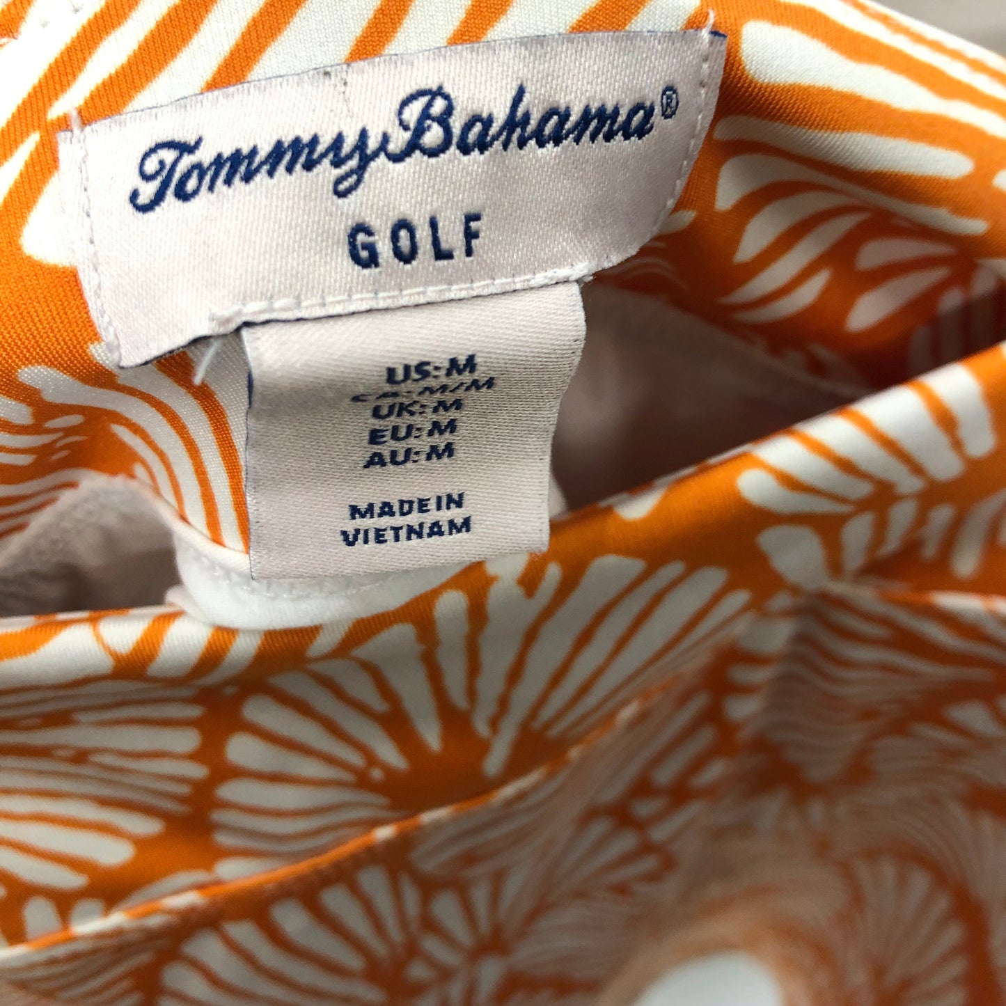 Orange Athletic Skort Tommy Bahama, Size M