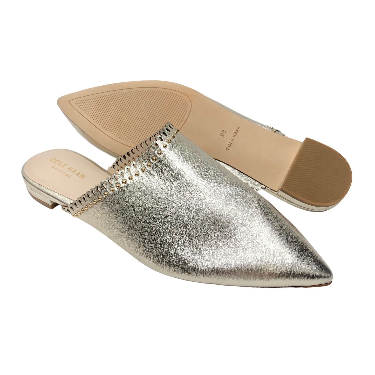 Gold Shoes Flats Cole-haan, Size 9.5