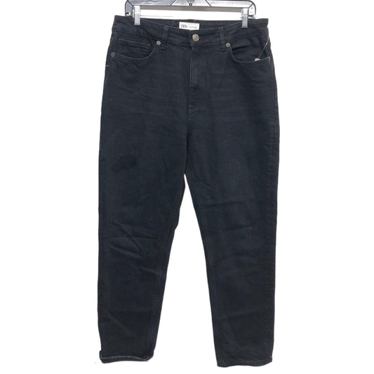 Black Denim Jeans Straight Zara, Size 12