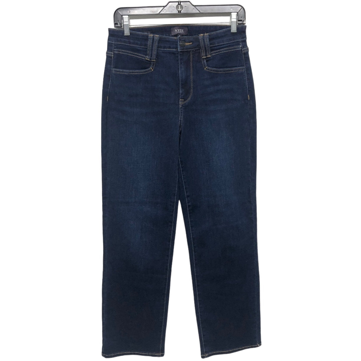 Blue Denim Jeans Cropped Not Your Daughters Jeans, Size 4