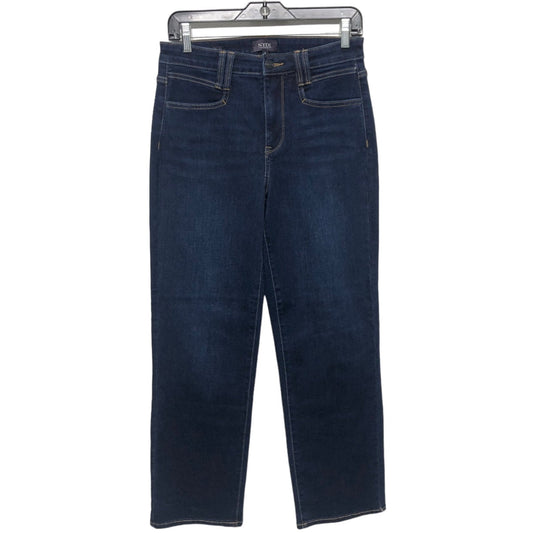 Blue Denim Jeans Cropped Not Your Daughters Jeans, Size 4