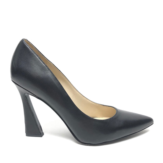 Black Shoes Heels Stiletto Nine West, Size 11