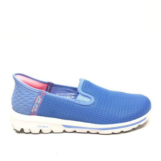 Blue Shoes Sneakers Skechers, Size 9