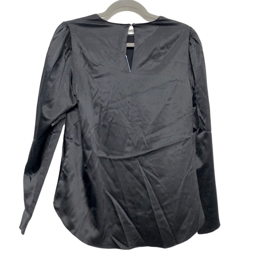 Black Blouse Long Sleeve Antonio Melani, Size S