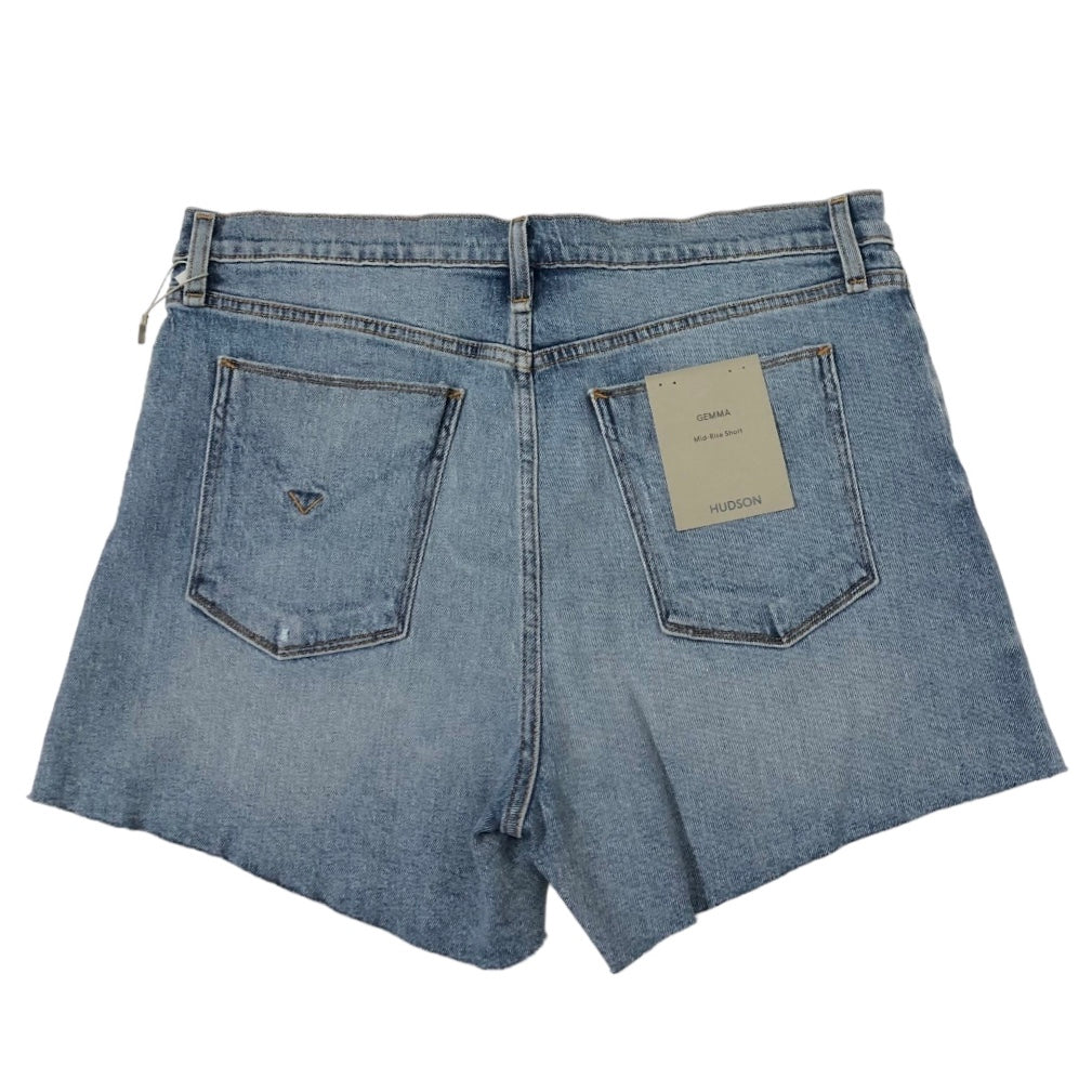 Blue Denim Shorts Hudson, Size 14