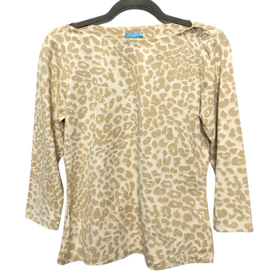 Leopard Print Top Long Sleeve J Mclaughlin, Size S