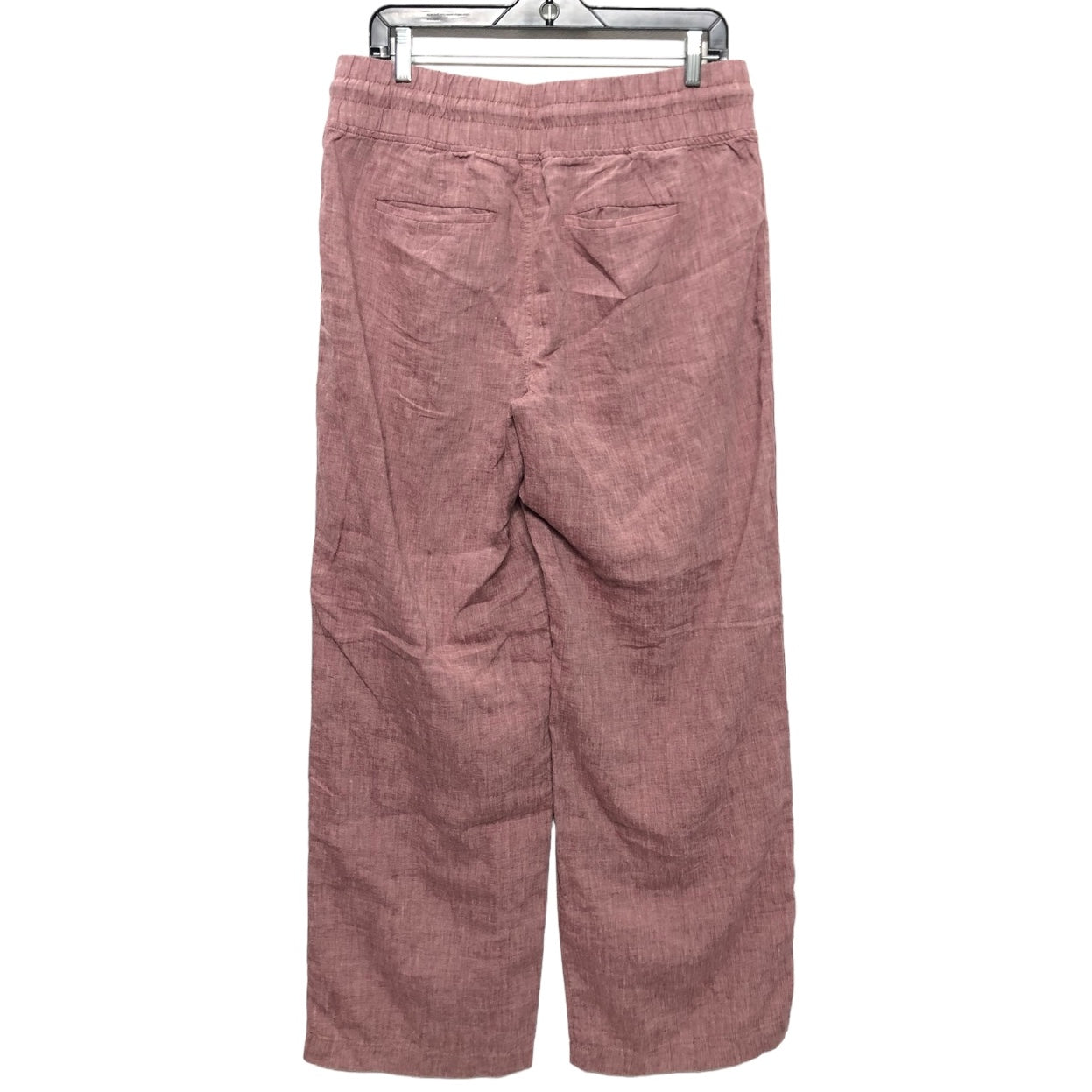 Brown & Pink Pants Linen Athleta, Size 14