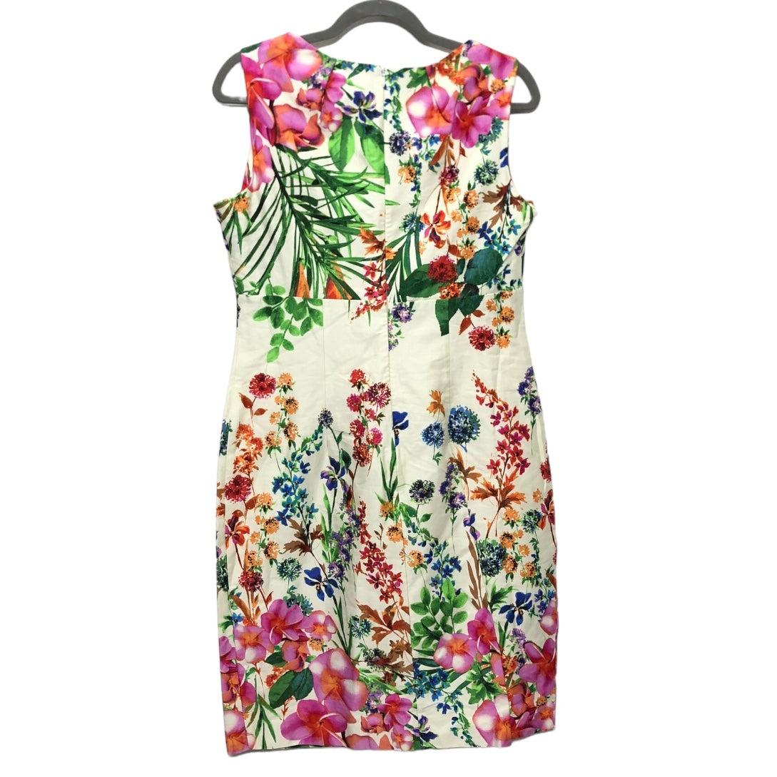 Floral Print Dress Casual Short Gabby Skye, Size 8