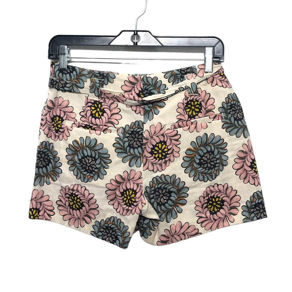 Floral Print Shorts Loft, Size 00