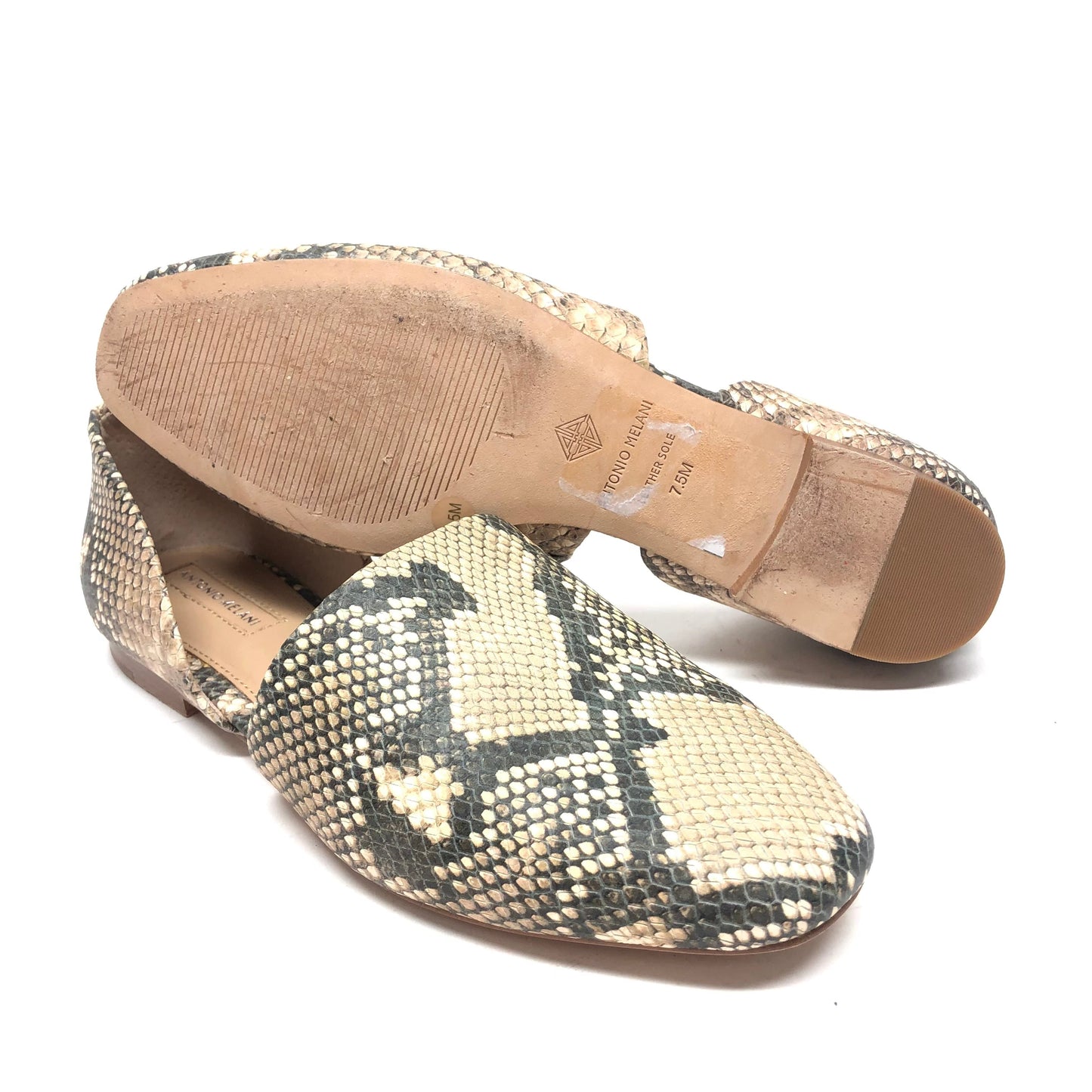 Shoes Flats By Antonio Melani In Snakeskin Print, Size: 7.5