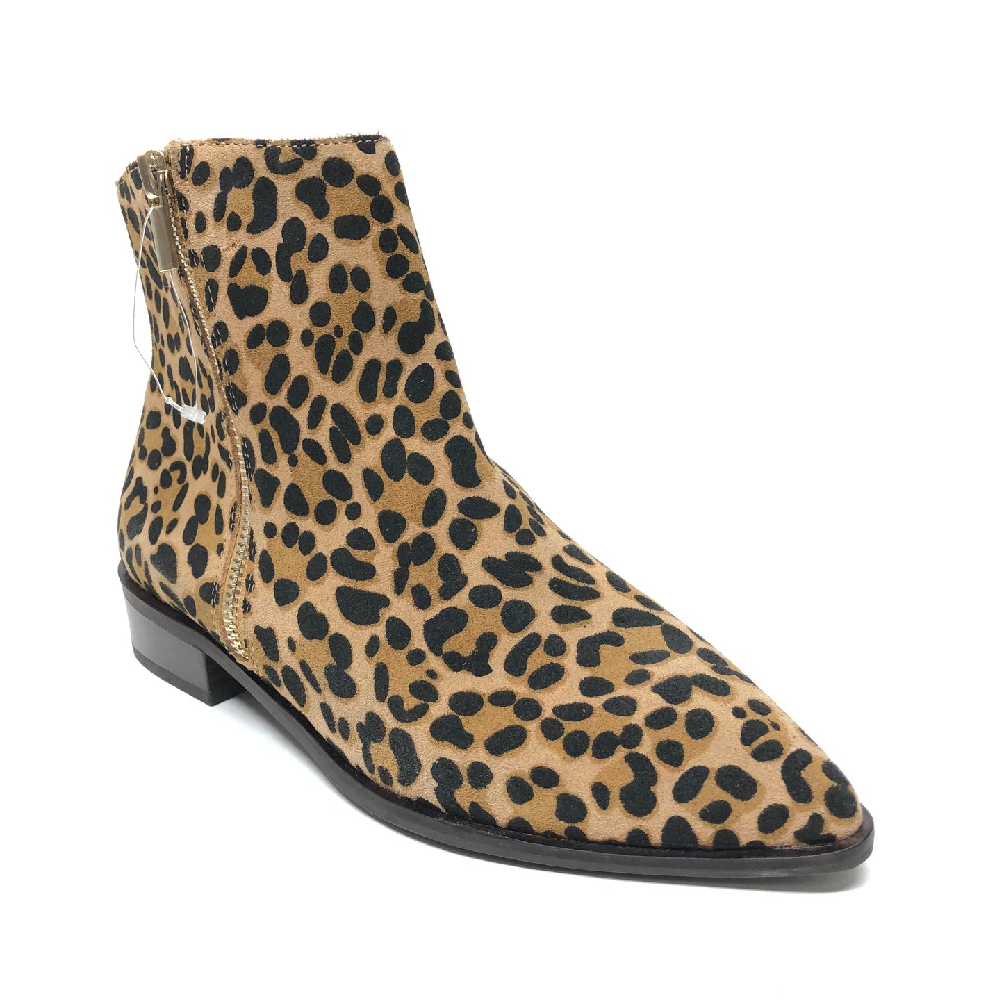 Boots Ankle Flats By Sole Society In Leopard Print, Size: 7.5