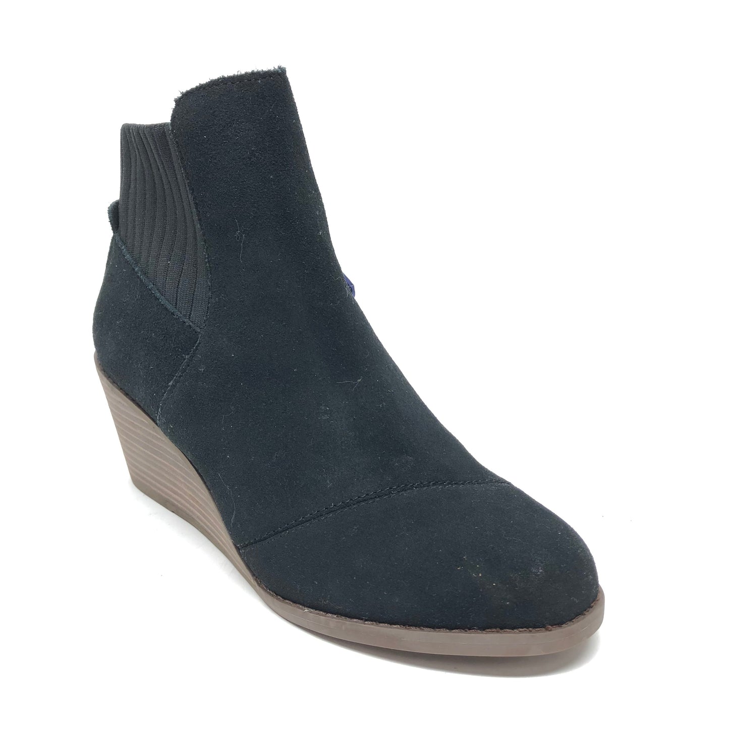 Boots Ankle Heels By Toms In Black, Size: 7