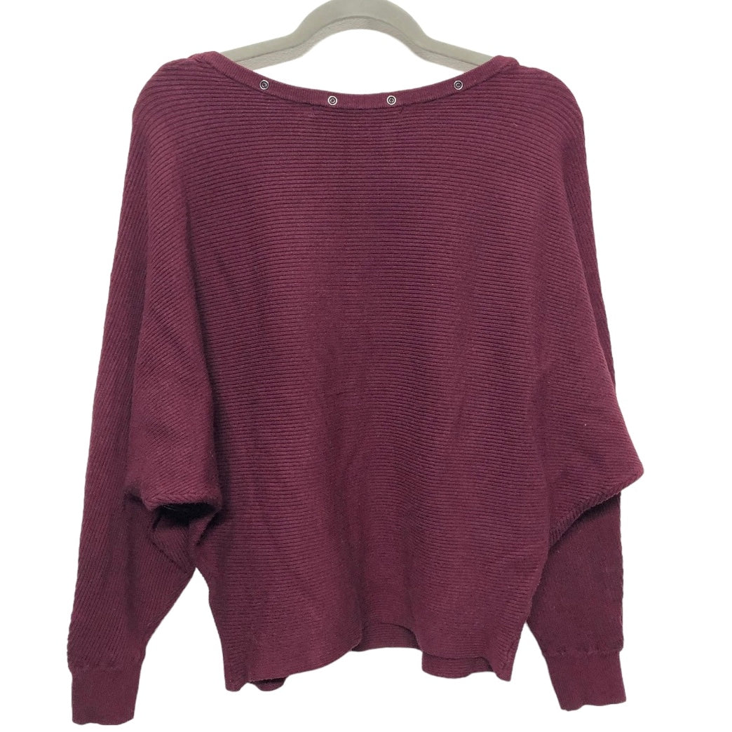 Sweater By Clothes Mentor In Purple & Red, Size: M