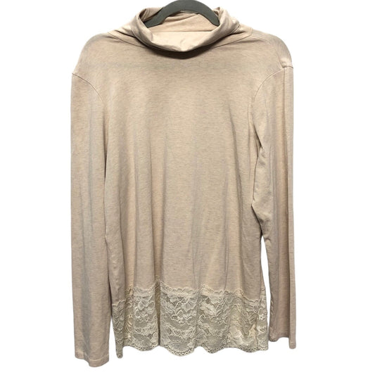 Top Long Sleeve By Sundance In Beige, Size: Xl