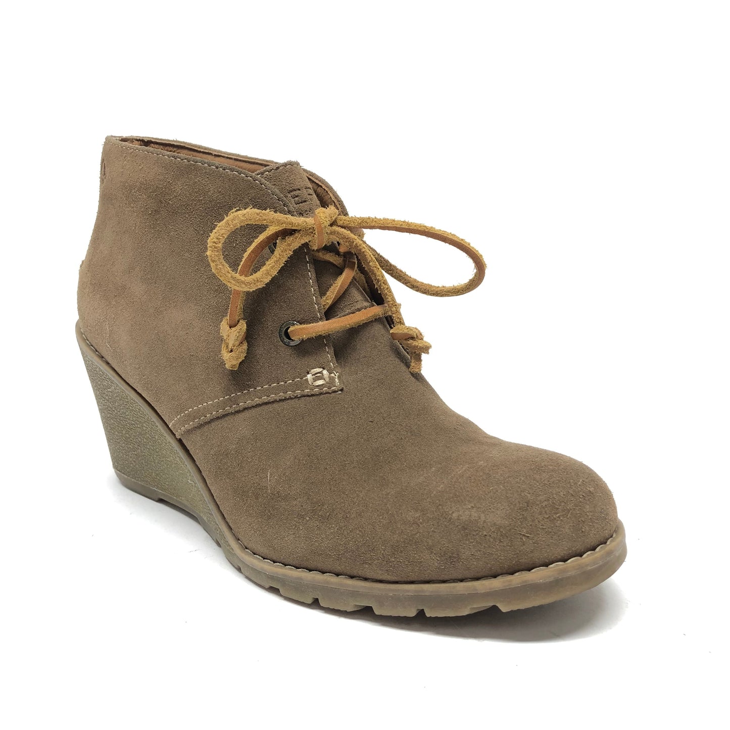 Boots Ankle Heels By Sperry In Taupe, Size: 7.5