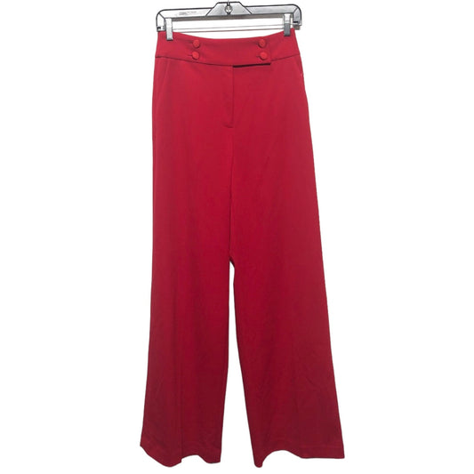 Pants Wide Leg By Calvin Klein In Red, Size: 4