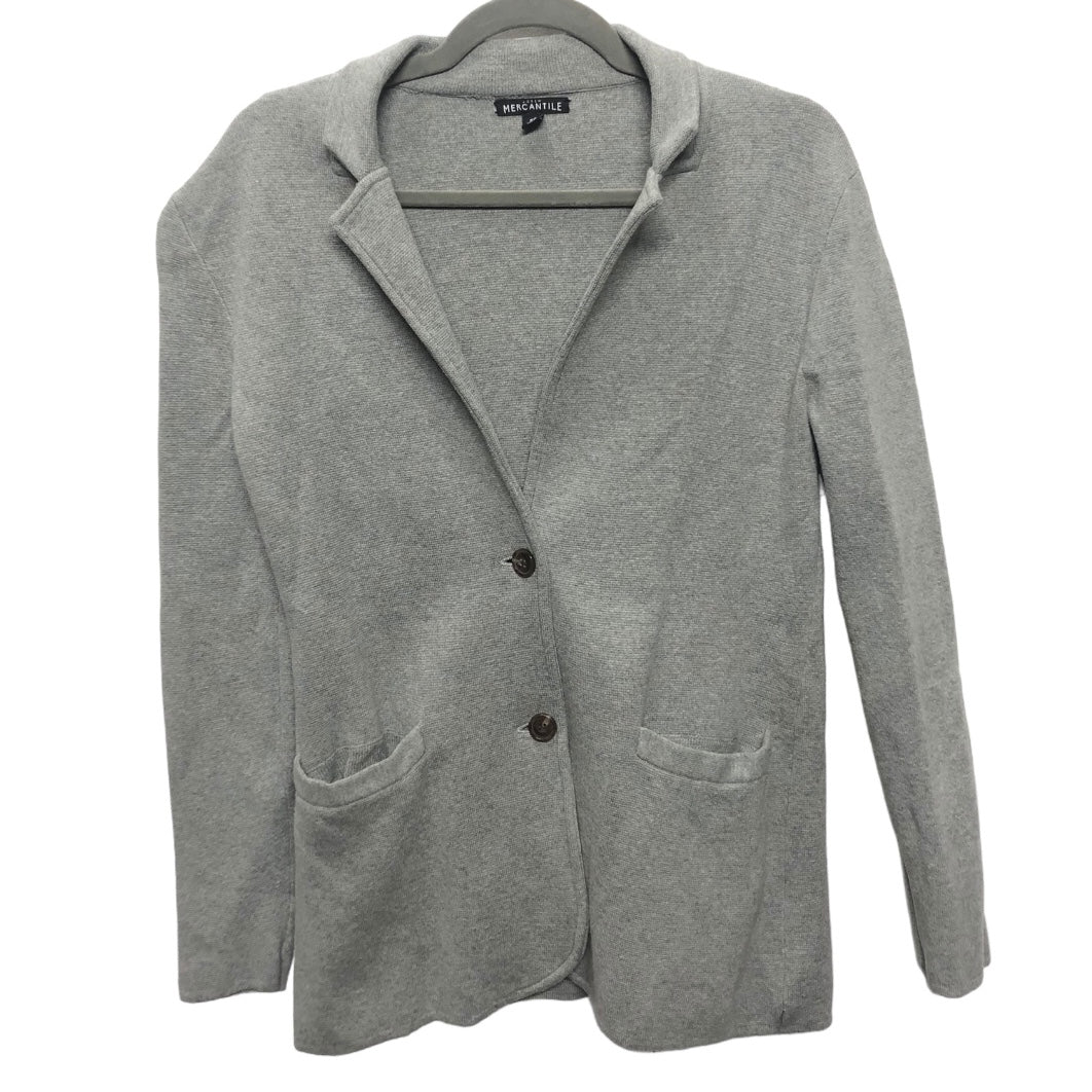 Blazer By J. Crew In Grey, Size: Xs