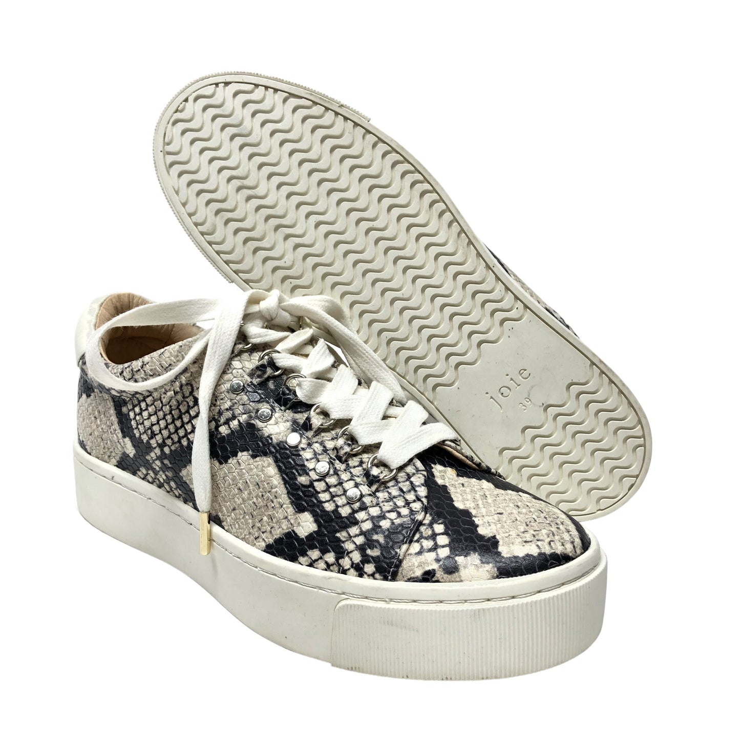 Shoes Sneakers By Joie In Snakeskin Print, Size: 9