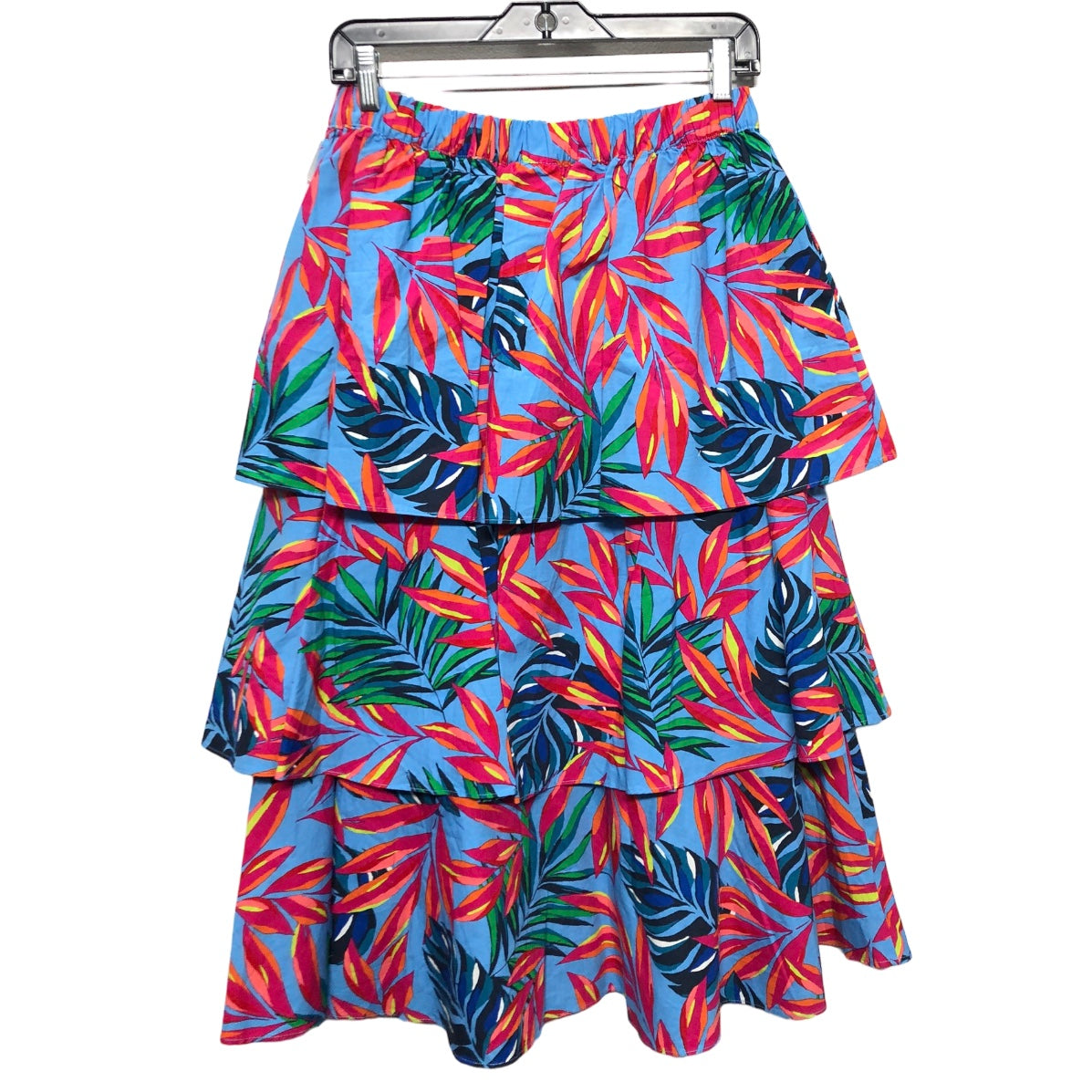 Skirt Midi By Target-designer In Tropical Print, Size: S