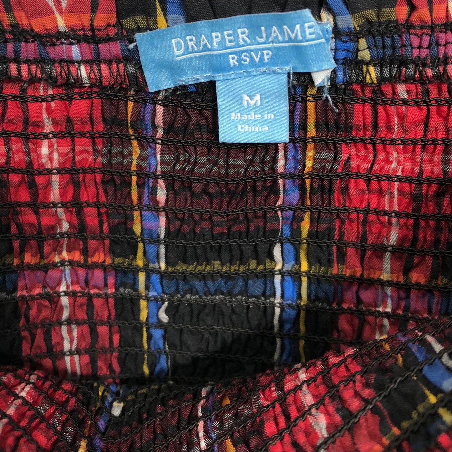 Dress Casual Midi By Draper James In Plaid Pattern, Size: M