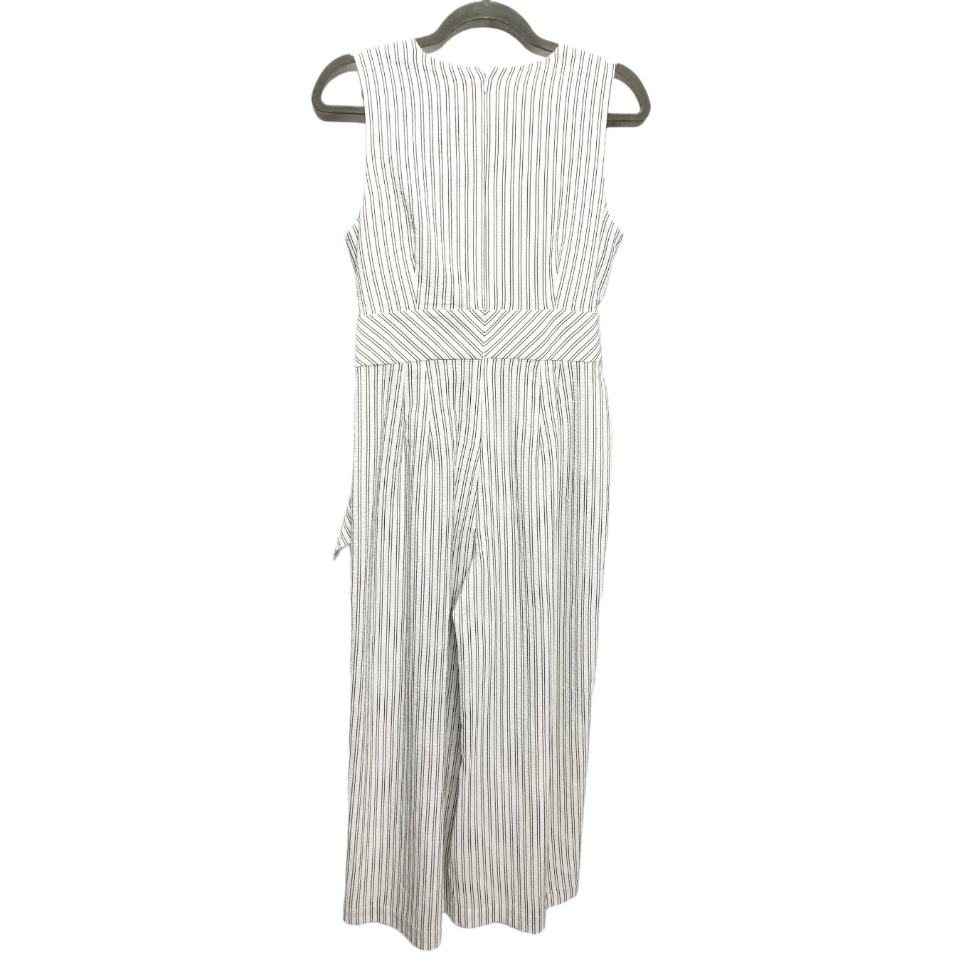 Jumpsuit By Calvin Klein In Striped Pattern, Size: 4