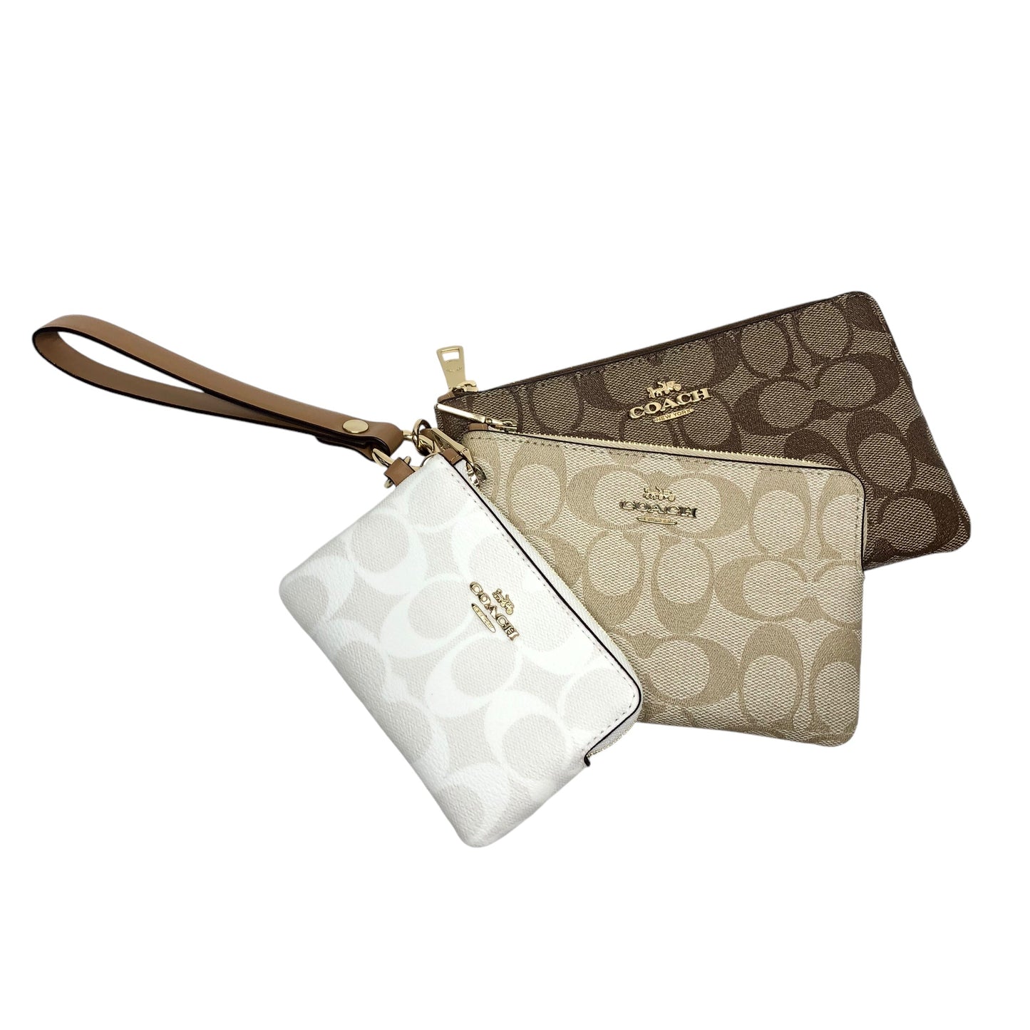 Wristlet Designer By Coach, Size: Medium