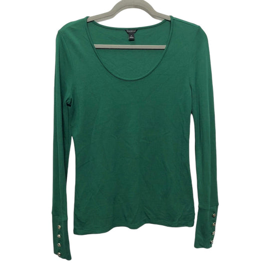 Top Long Sleeve By Ann Taylor In Green, Size: Xs