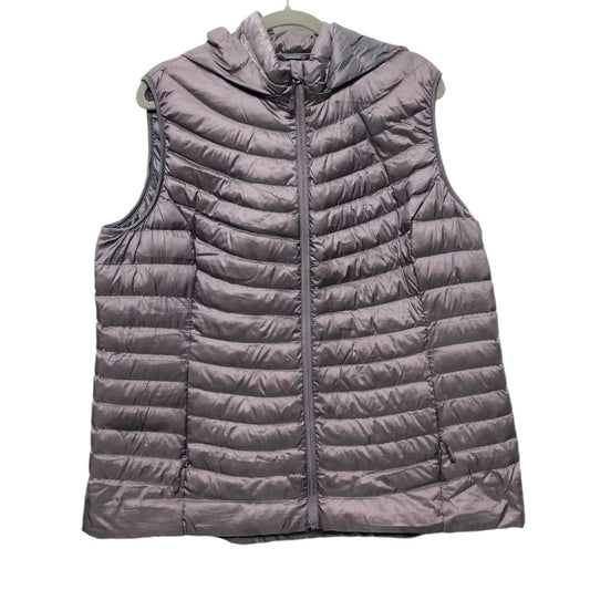 Vest Puffer & Quilted By 32 Degrees In Mauve, Size: Xxl