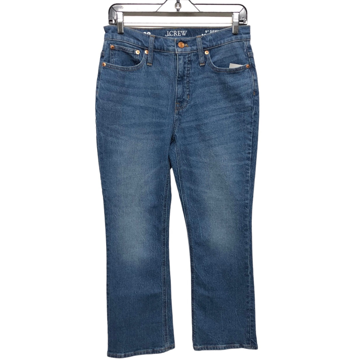 Jeans Cropped By J. Crew In Blue Denim, Size: 6